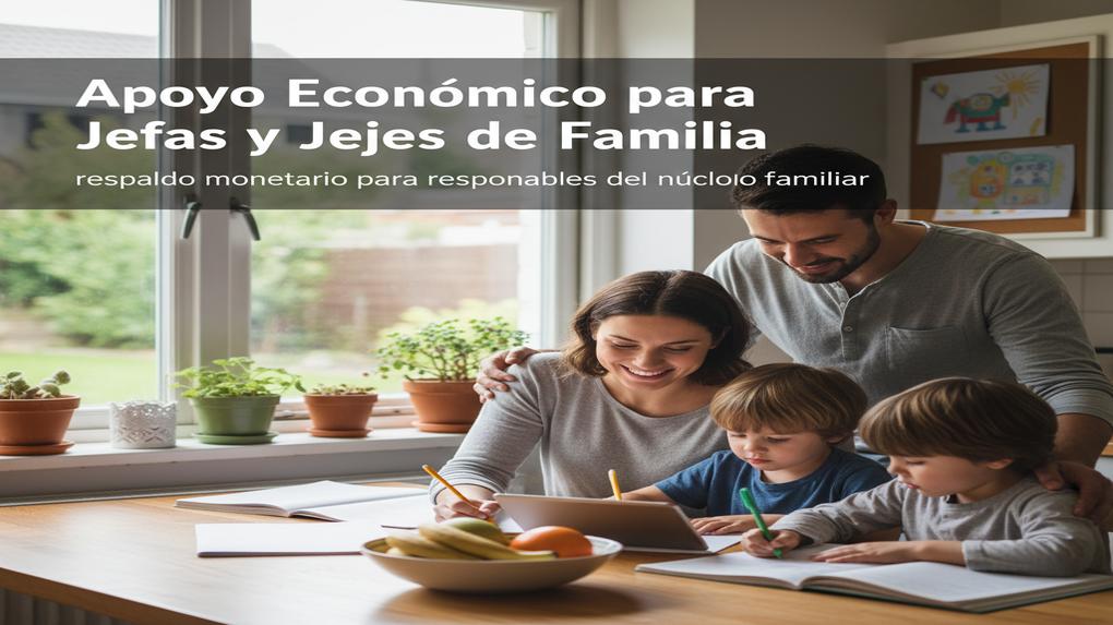 Apoyo Económico para Jefas y Jefes de Familia: respaldo monetario para responsables del núcleo familiar