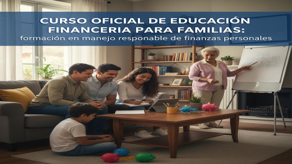 Curso Oficial de Educación Financiera para Familias: formación en manejo responsable de finanzas personales