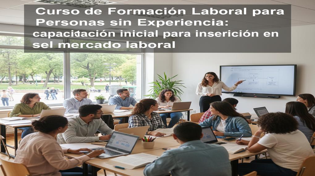 Curso de Formación Laboral para Personas sin Experiencia: capacitación inicial para inserción en el mercado laboral