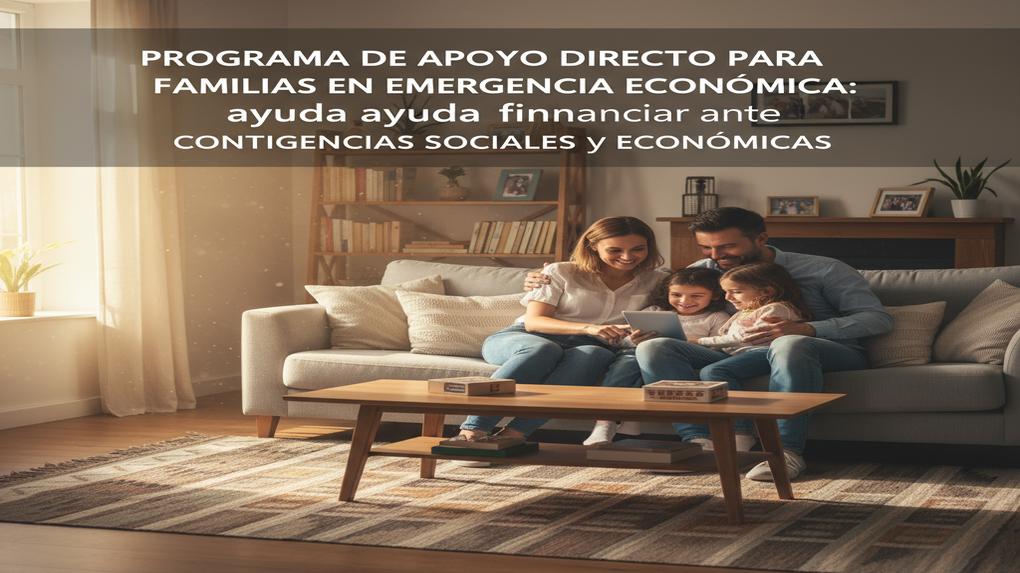 Programa de Apoyo Directo para Familias en Emergencia Económica: ayuda financiera ante contingencias sociales y económicas
