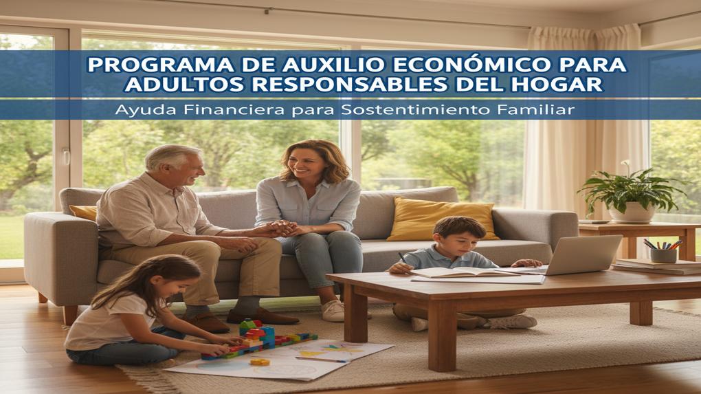 Programa de Auxilio Económico para Adultos Responsables del Hogar: ayuda financiera para sostenimiento familiar